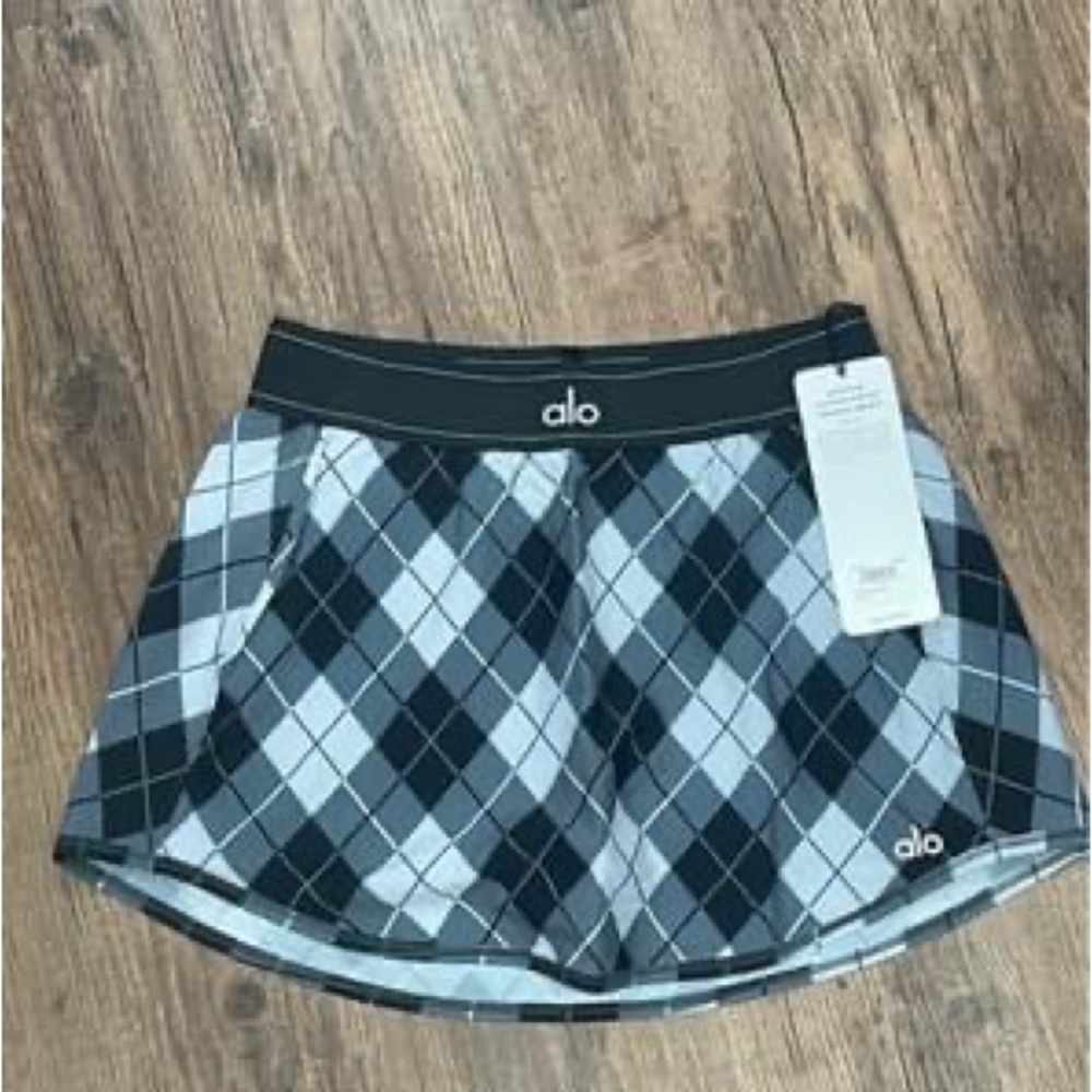 ALO Yoga Argyle Tennis Skirt